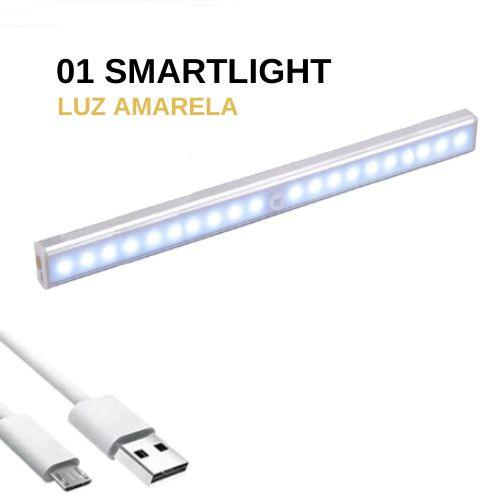 Luminária LED com Sensor de Movimento Smartlight - Casa da Promo